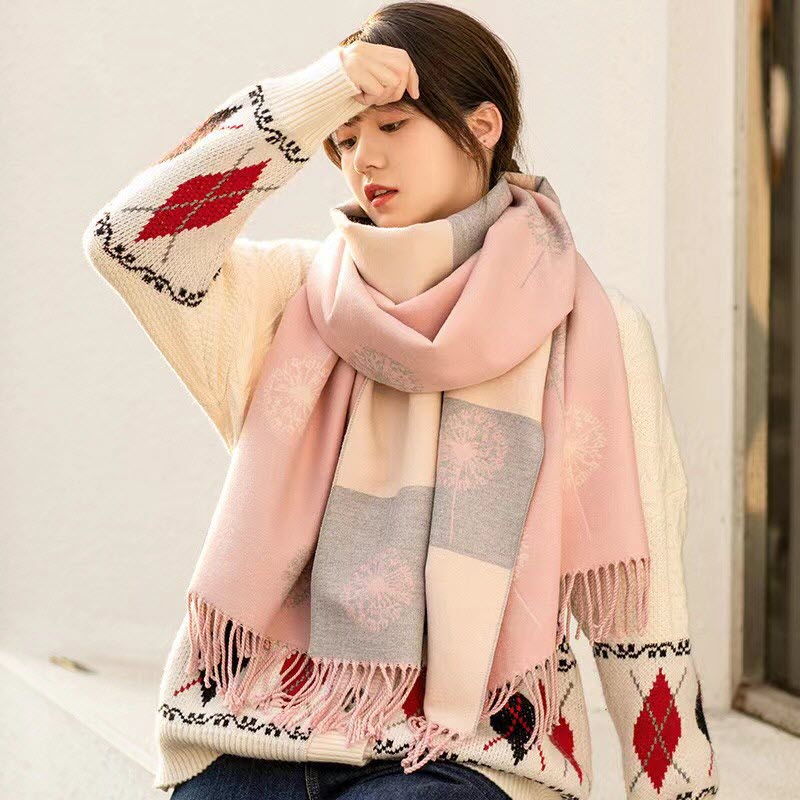 Khăn Len Cashmere Thời Trang Cao Cấp Cho Nữ KLTT-WD001